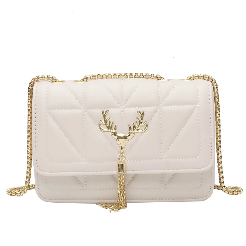 Women Chain Designer Lady Summer Travel Shoulder Messenger bag Solid Color PU Leather Crossbody Bags
Women Chain Designer Lady Summer Travel Shoulder Messenger bag Solid Color PU Leather Crossbody Bags