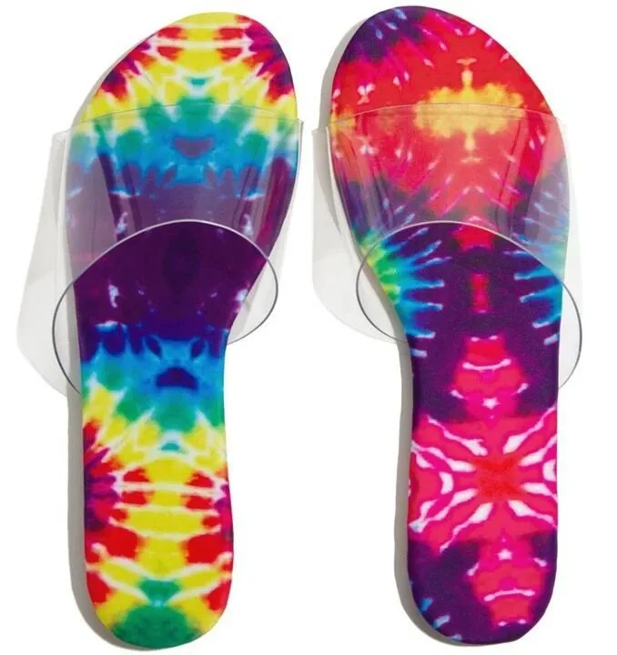 Plastic transparent flat bottom women multi color flat sandal slide slippers, Customized color
Plastic transparent flat bottom women multi color flat sandal slide slippers, Customized color
