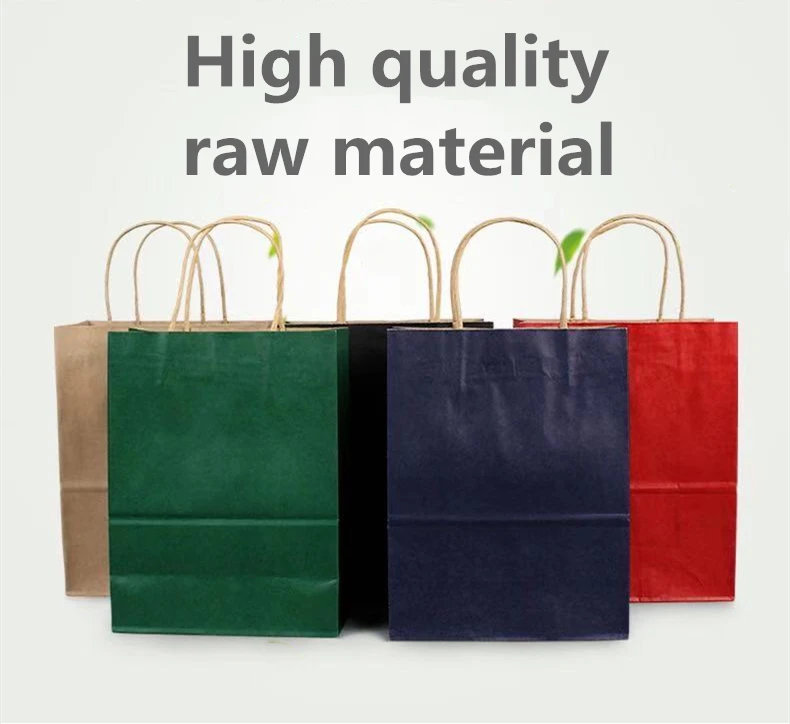 kraft paper coffee bags shopping paper grey bags usage clothes