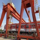 MG Model Mobile Double Girder Gantry Container Crane 100 ton