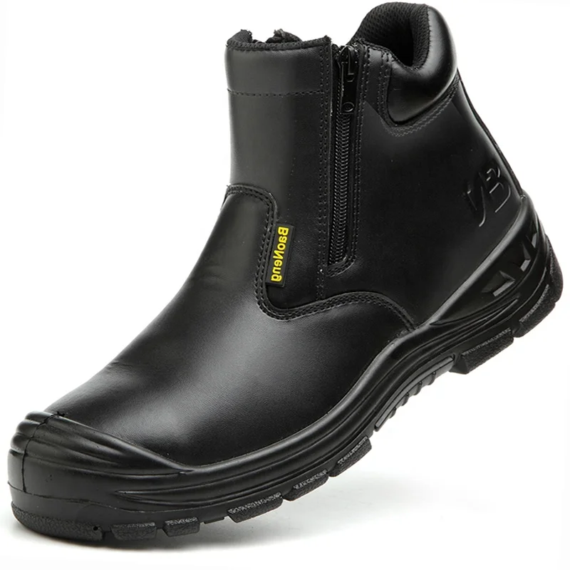 safety shoes steel toe work boots construction black low price men without lace anti smashing Zip slip on
safety shoes steel toe work boots construction black low price men without lace anti smashing Zip slip on