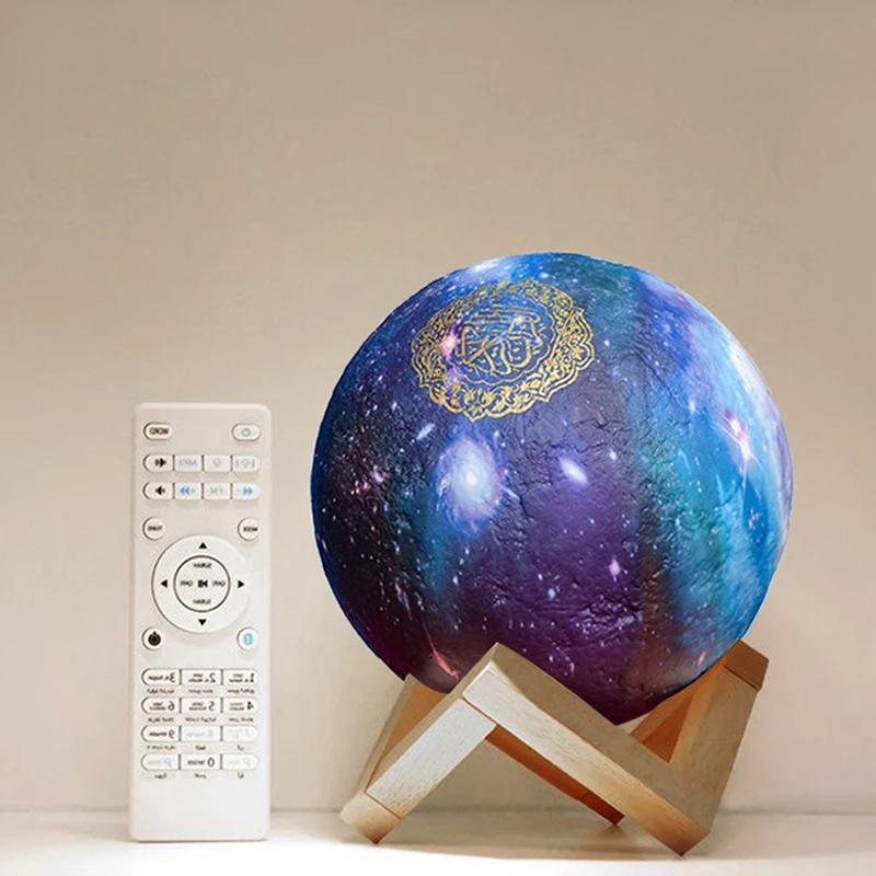 Colorful 3D print sky light Rechargeable Touch Change Remote Quran Speaker LED night light For Gift
Colorful 3D print sky light Rechargeable Touch Change Remote Quran Speaker LED night light For Gift