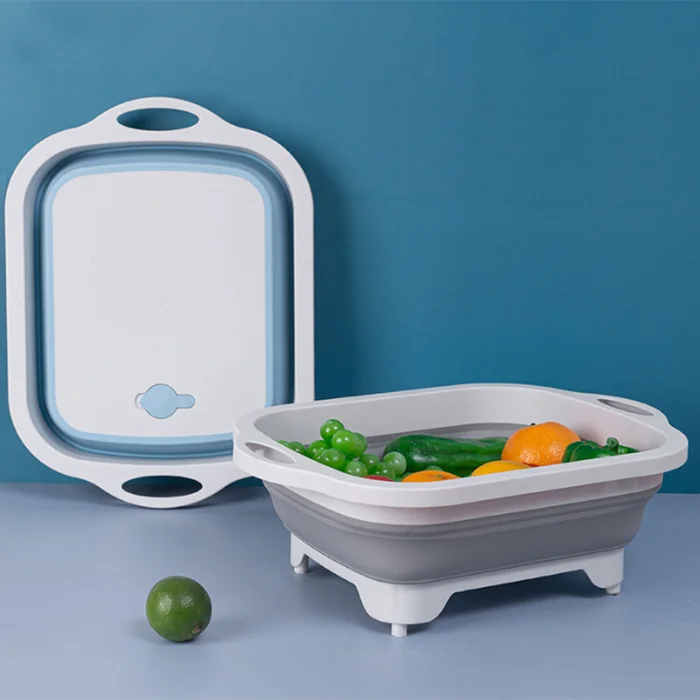 Amazon hot new design silicone wholesale Foldable Collapsible Cutting Board with Colander, White and gray
Amazon hot new design silicone wholesale Foldable Collapsible Cutting Board with Colander, White and gray
