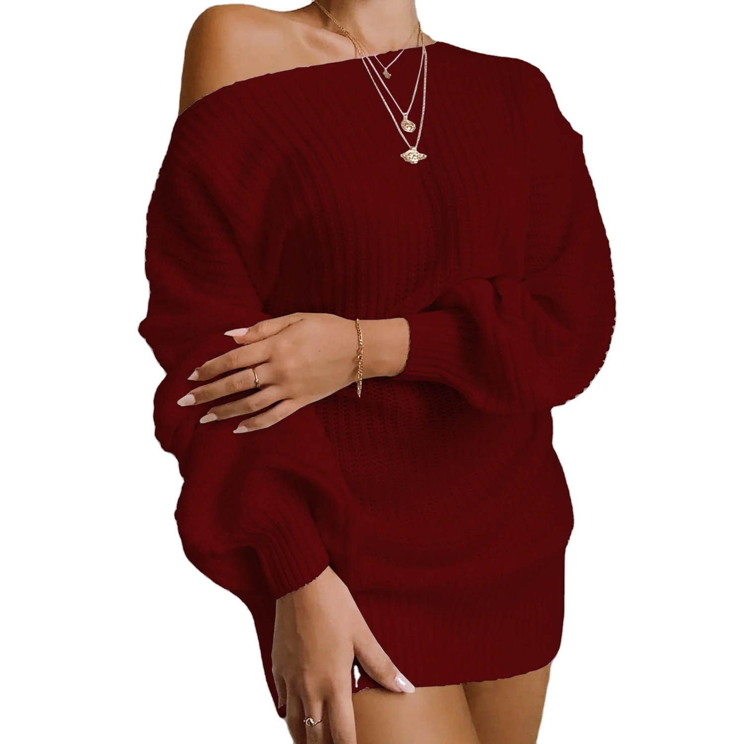 wholesale hot sale OEM Fashion Casual Women Lady Plus Size Knitted dress sexy off shoulder sweaters for women
wholesale hot sale OEM Fashion Casual Women Lady Plus Size Knitted dress sexy off shoulder sweaters for women