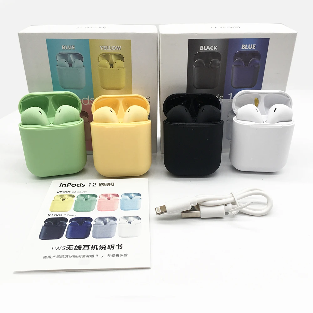 Amazon Top Seller Led Mobile Accessories BT 5.0 Wireless Sterio Earbuds Earphone & Headphone i12 with Factory Price
Amazon Top Seller Led Mobile Accessories BT 5.0 Wireless Sterio Earbuds Earphone & Headphone i12 with Factory Price