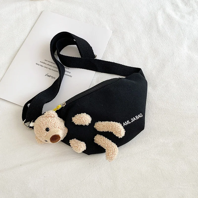 2021 New Women Chest Bag Waist Bags For Ladies Canvas Bear Student Cute Bag Shoulder, Multi color
2021 New Women Chest Bag Waist Bags For Ladies Canvas Bear Student Cute Bag Shoulder, Multi color