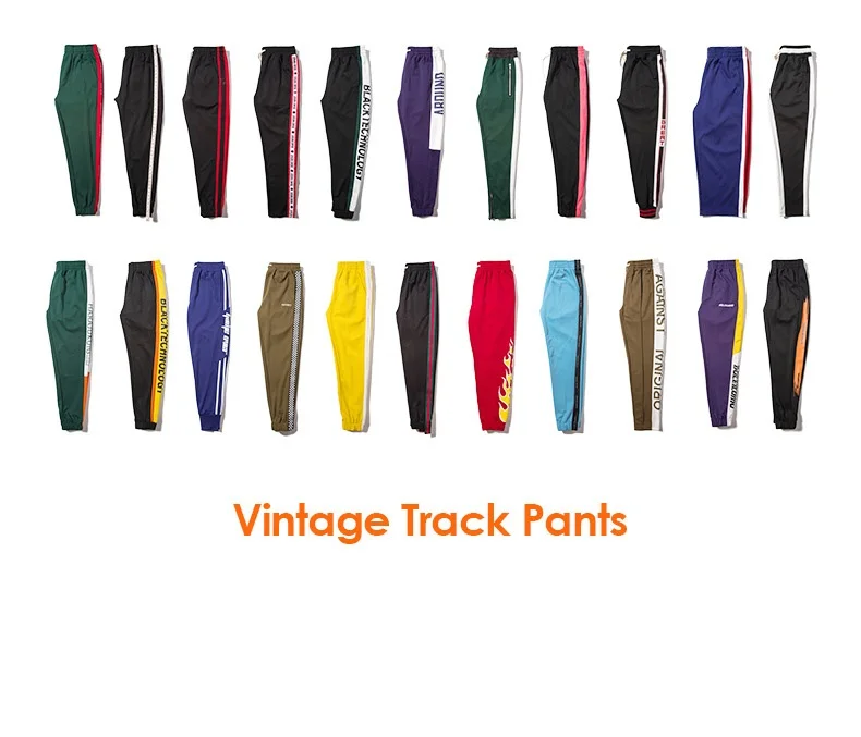 2021 Custom womens track pants jogger,wholesale slim fit men track pants side stripe, Customized color
2021 Custom womens track pants jogger,wholesale slim fit men track pants side stripe, Customized color