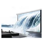 100inch Promotional motorized large rear projection screen