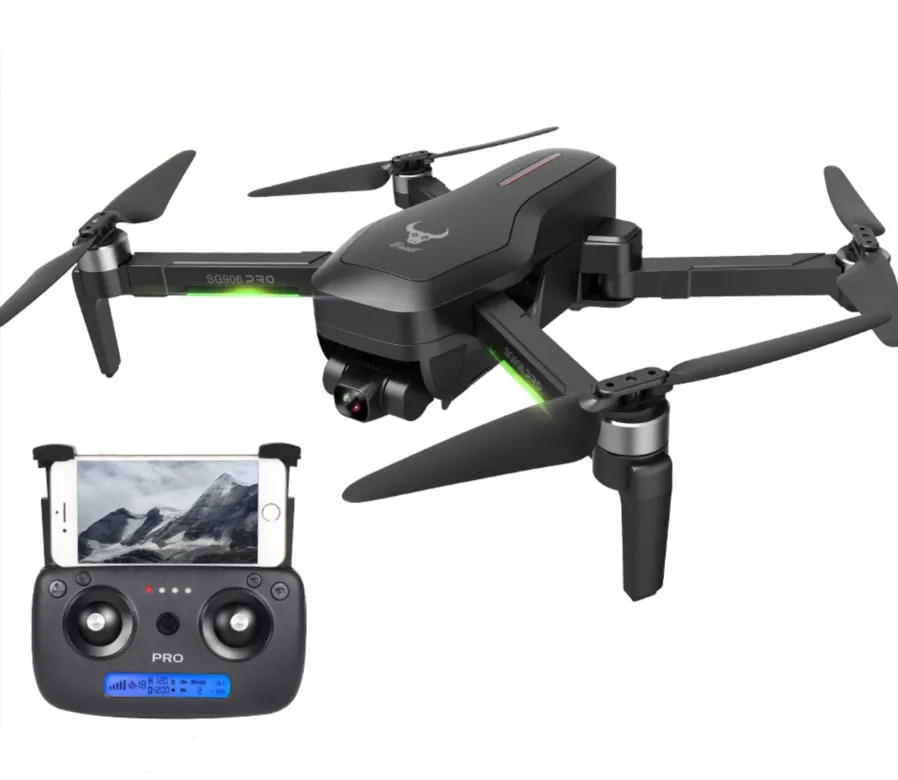 

ZLRC SG906 PRO 2 Drone With 4K HD Camera 3 axis Self-stabilizing Gimbal 1200M 26Mins WIFI GPS Brushless RC Drone Quadrocopter, Black