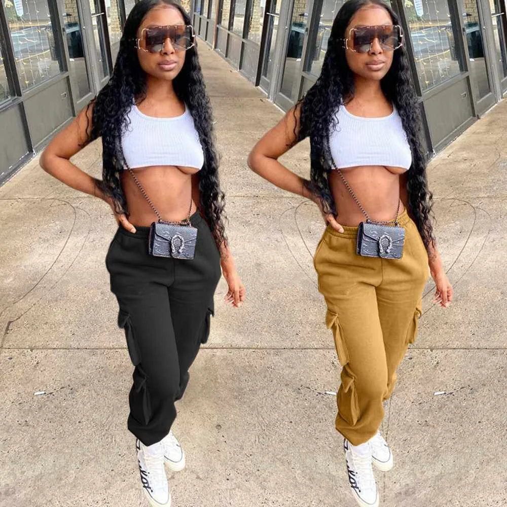 Autumn Women Pencil Pant Lace Up Waist Casual Women Pants Solid Multi-Pockets Plus Size Thick Pants Slim Fit Trousers
Autumn Women Pencil Pant Lace Up Waist Casual Women Pants Solid Multi-Pockets Plus Size Thick Pants Slim Fit Trousers