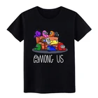 Shirt T-shirt Men's Among Us Crewmate Charms Shirt Kids Unisex Sublimation T-Shirt Plus Size Men's Shirt