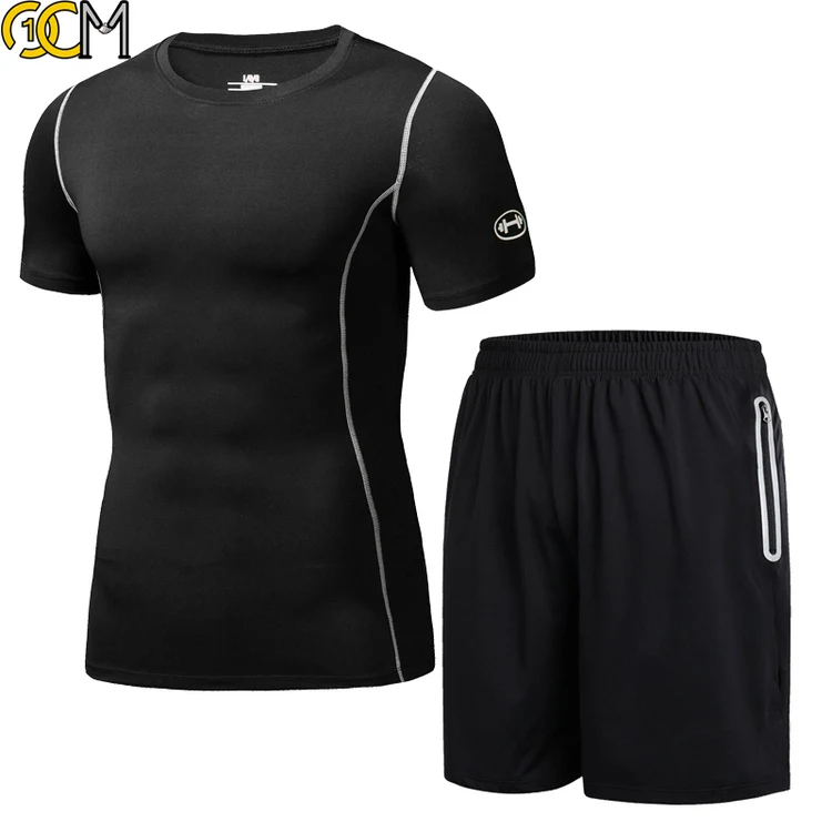 Hight quality 2 piece gym workout tracksuit short sets apparel men's gym fitness training clothing, Multi color
Hight quality 2 piece gym workout tracksuit short sets apparel men's gym fitness training clothing, Multi color