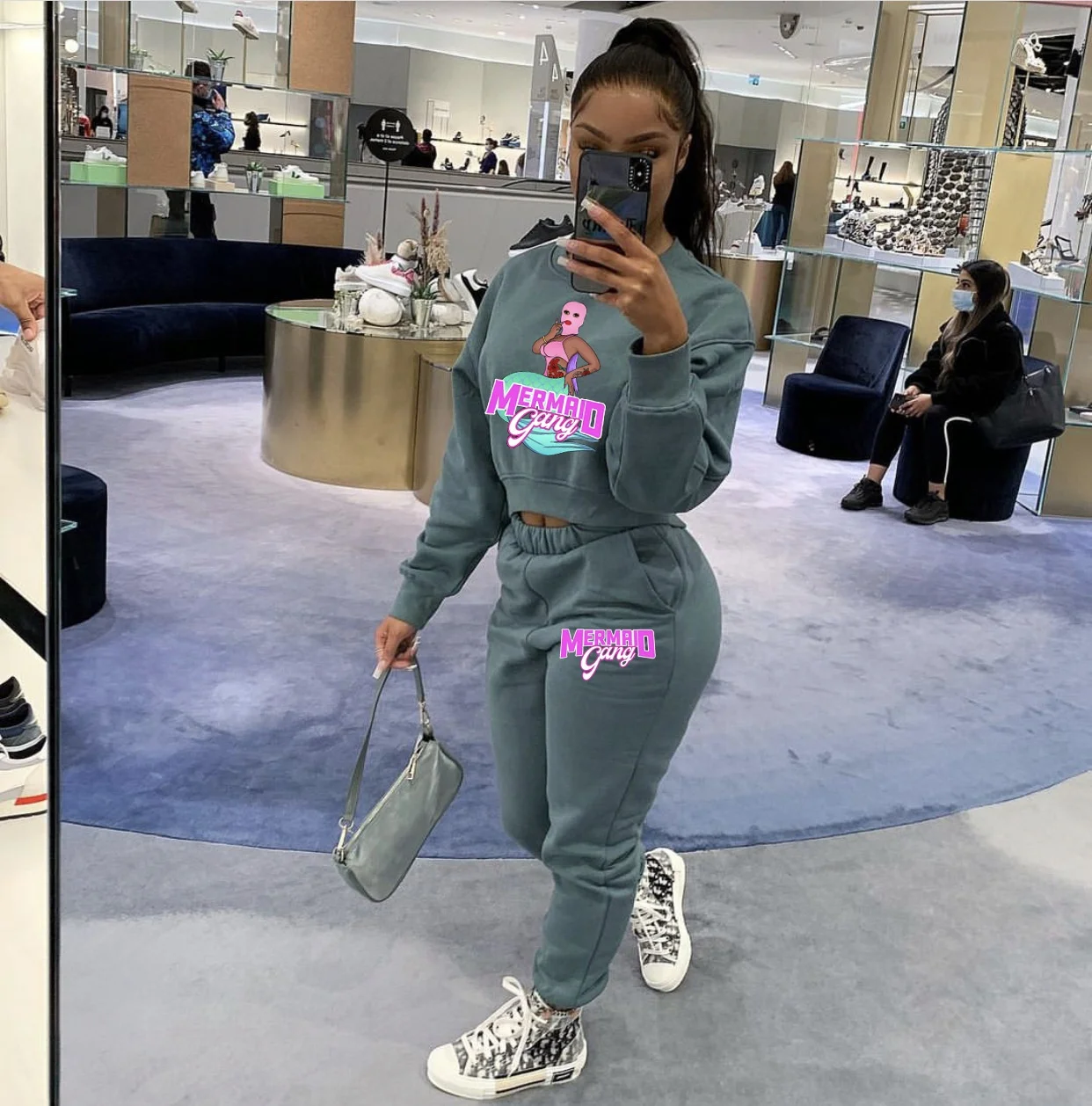 Winter Wear Plus Size Women 2 Piece Jogging Suit Sets Wholesale Women Two Piece Joggers Pants Set Tracksuits Stacked Sweatpants
Winter Wear Plus Size Women 2 Piece Jogging Suit Sets Wholesale Women Two Piece Joggers Pants Set Tracksuits Stacked Sweatpants