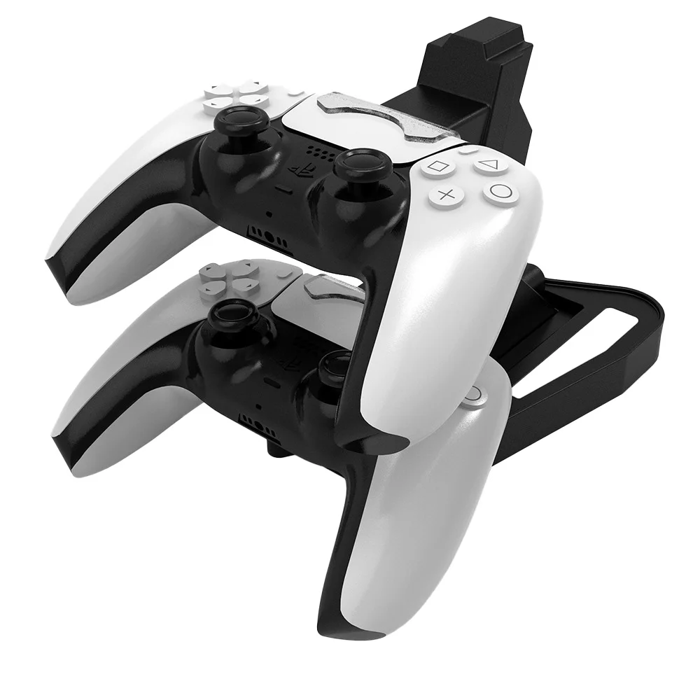 Travelcool Dual PS5 Charging Dock Station Stand Charger for Sony PlayStation PS5 Console Charging Dock for Gamepad Charger PS5, Black white
Travelcool Dual PS5 Charging Dock Station Stand Charger for Sony PlayStation PS5 Console Charging Dock for Gamepad Charger PS5, Black white