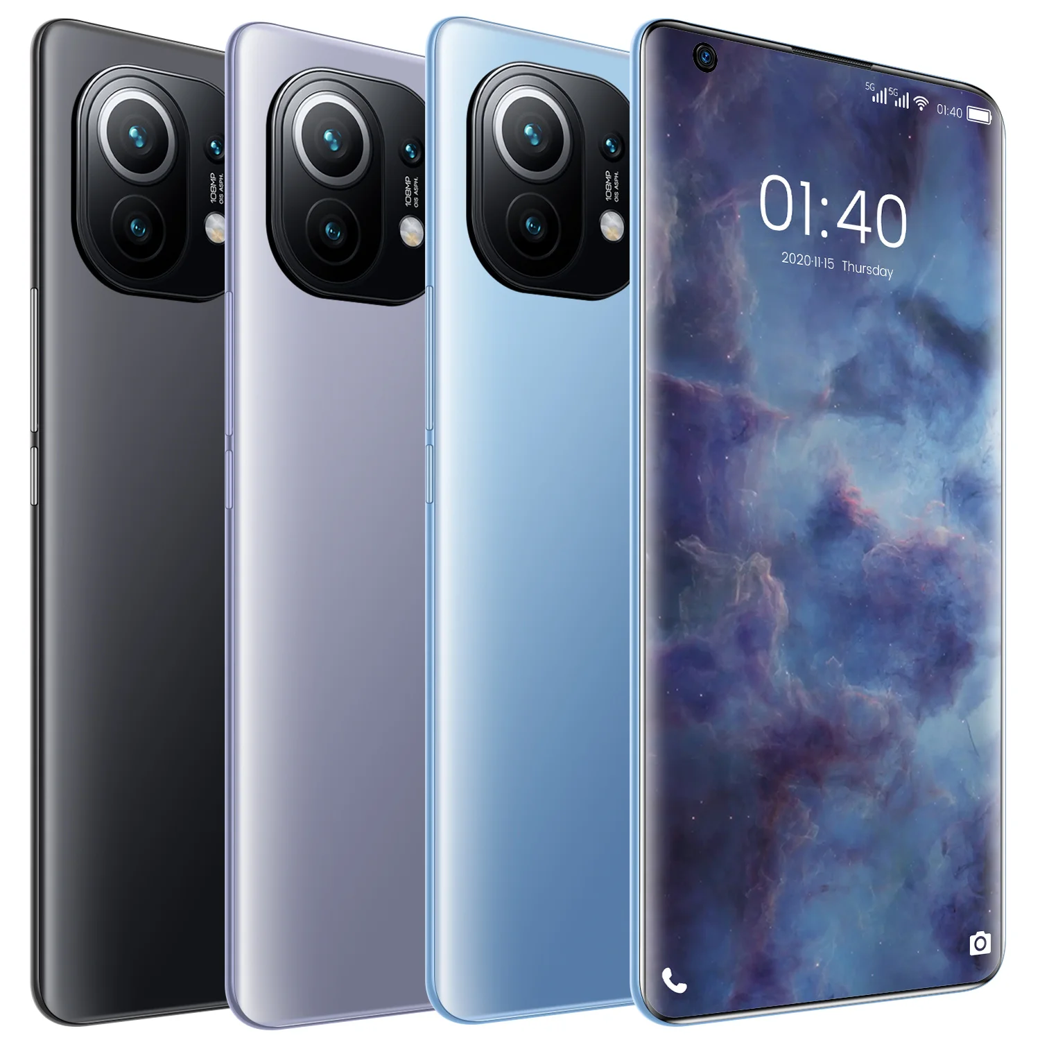 2021 M11 Pro MT6889+ 10 Core 5G Network Smart Phone 32MP+64MP 7.3 Inch Face ID Android 11 Cellphones
2021 M11 Pro MT6889+ 10 Core 5G Network Smart Phone 32MP+64MP 7.3 Inch Face ID Android 11 Cellphones