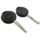 Original 2button uncut blank key blade remote fob case shell for Mitsubishi car key