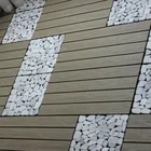 Wpc Co-extrusion Decking 600*300mm 60*30cm Deep Embossed Wood Grain WPC DIY Co-extrusion Decking DIY Tiles