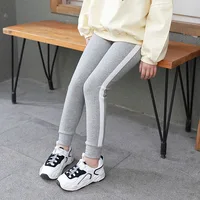 

2019 wholesale girls leggings children's leggings warm pants cotton outer wear trousers