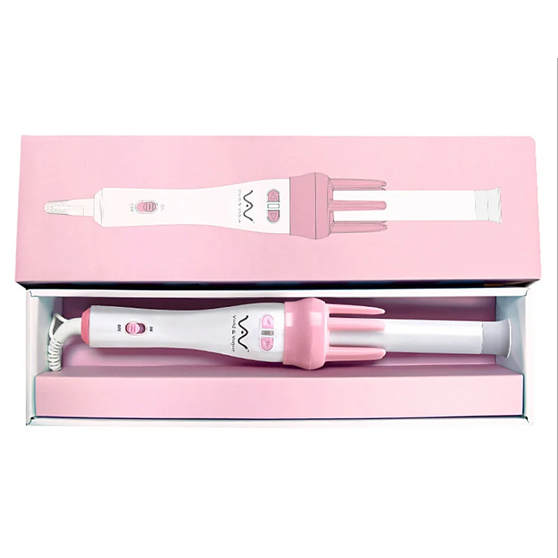 Professional mini spiral curls hair master electric curling roller portable usb rechargeable cordless automatic hair curler, Pink
Professional mini spiral curls hair master electric curling roller portable usb rechargeable cordless automatic hair curler, Pink