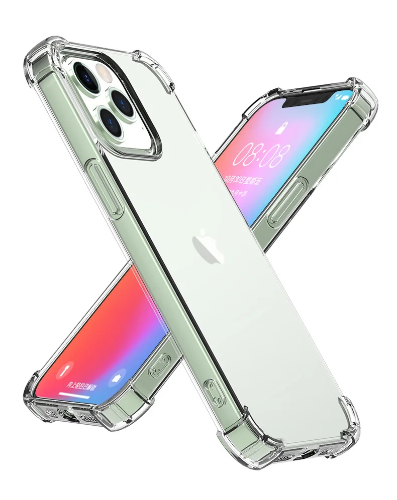 Shockproof clear case for iPhone 13 Pro , Transparent soft TPU Protective Mobile Phone Case For iPhone 13 Pro Max
Shockproof clear case for iPhone 13 Pro , Transparent soft TPU Protective Mobile Phone Case For iPhone 13 Pro Max
