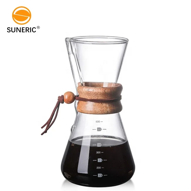 Heat Resistant Glass Coffee Maker Pour Over Coffee Dripper Pot Set With Stainless Steel Filter, Transparent
Heat Resistant Glass Coffee Maker Pour Over Coffee Dripper Pot Set With Stainless Steel Filter, Transparent