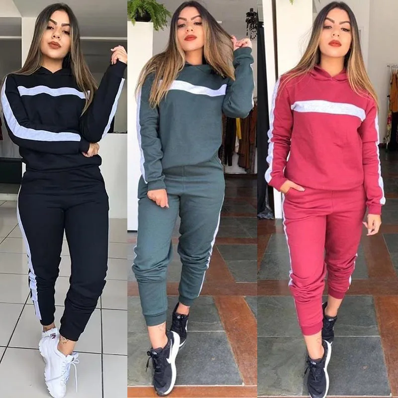 Autumn Winter Clothes Patchwork Pullover Tracksuit Women 2 Piece Set Top And Pants Sports Suits Female Outfit, Custom color
Autumn Winter Clothes Patchwork Pullover Tracksuit Women 2 Piece Set Top And Pants Sports Suits Female Outfit, Custom color