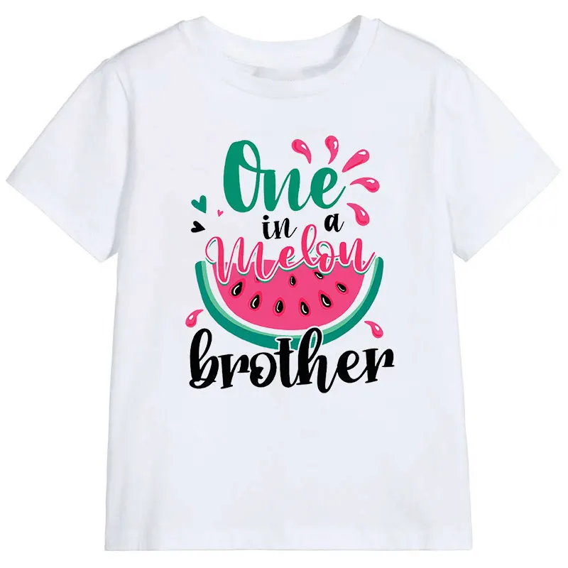 Melon Family Shirts Summer Matching Custom Clothes Matching Father Mother Sister Clothes Watermelon Cute T Shirt
Melon Family Shirts Summer Matching Custom Clothes Matching Father Mother Sister Clothes Watermelon Cute T Shirt