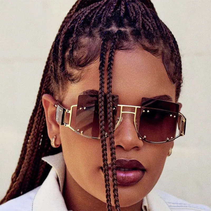 MOCOO fashionable four-lens composition wire nail metal eyeglasses punk style women sunglasses 2020, As you see
MOCOO fashionable four-lens composition wire nail metal eyeglasses punk style women sunglasses 2020, As you see