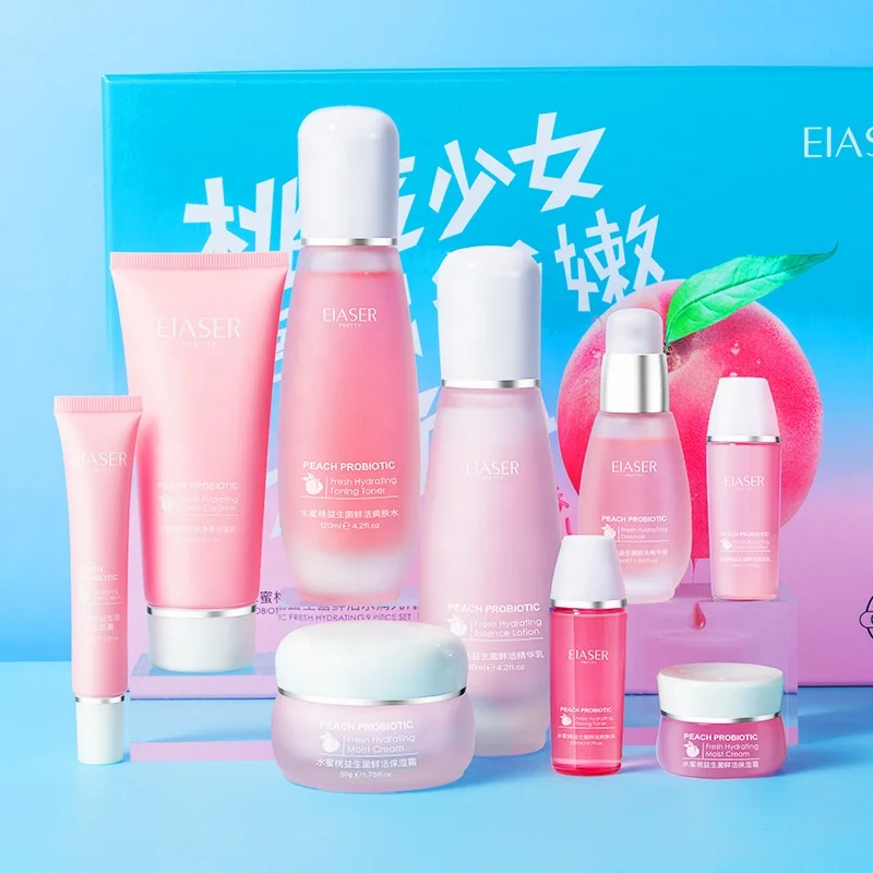 Natural Skin Care Products - Peach Extract + Probiotics Facial Moisturizing Skincare - Korean Patent Raw Material Skin Care Set
Natural Skin Care Products - Peach Extract + Probiotics Facial Moisturizing Skincare - Korean Patent Raw Material Skin Care Set