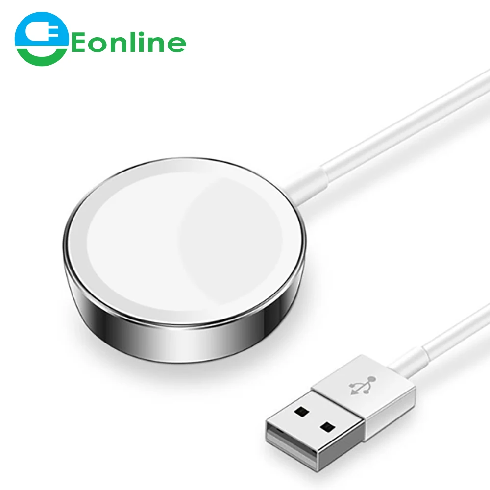 2020 Hot Wireless Charger for Apple Watch Charger Magnetic for i-Watch Charging USB Cable 1M for Apple Watch Series 4 3 2, White
2020 Hot Wireless Charger for Apple Watch Charger Magnetic for i-Watch Charging USB Cable 1M for Apple Watch Series 4 3 2, White