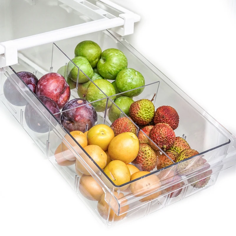 Fridge Organizer Refrigerator Clear Plastic Vegetable Food Storage Container Box, Transparent
Fridge Organizer Refrigerator Clear Plastic Vegetable Food Storage Container Box, Transparent