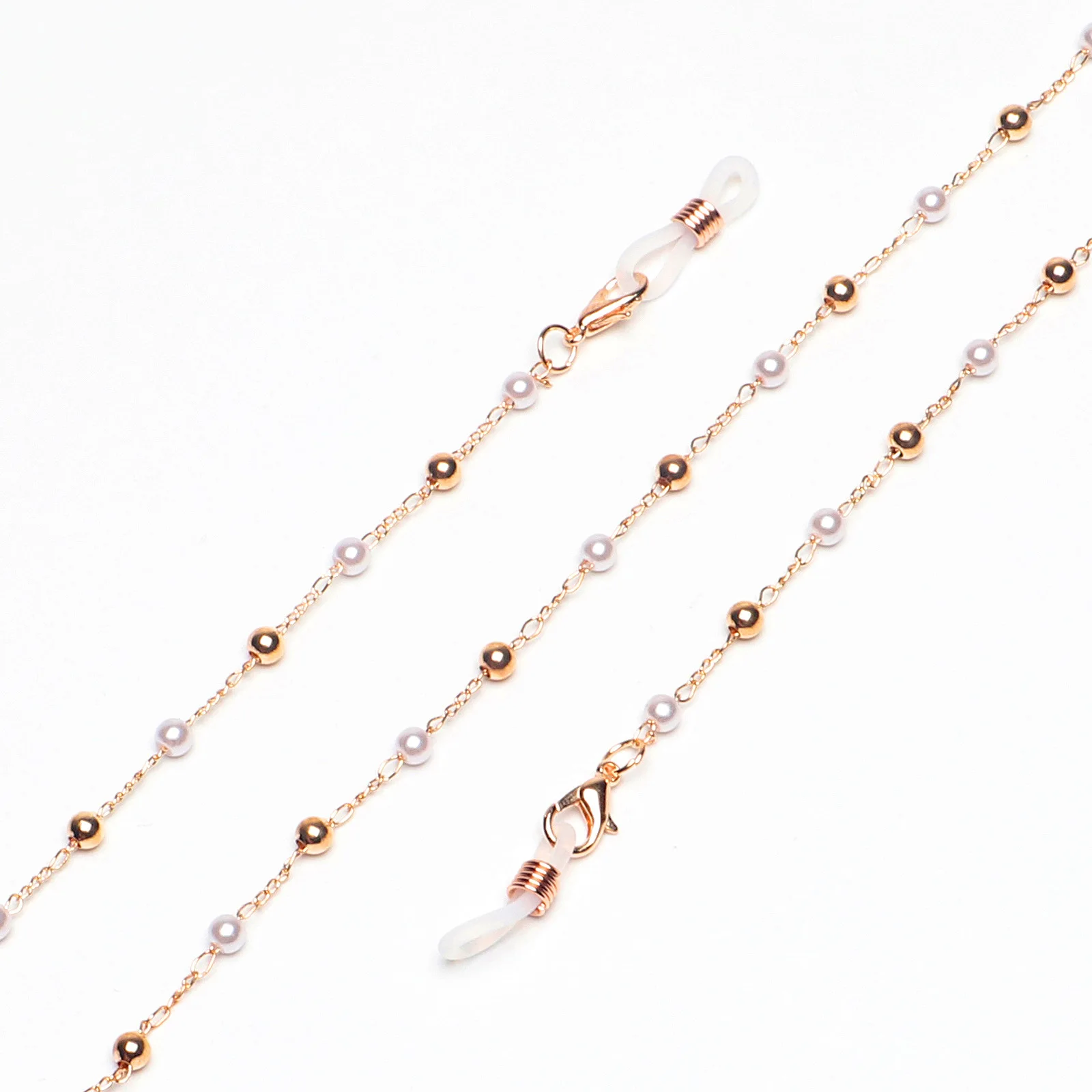 Girl Women White Imitation Pearl Mixed Metal Ball Beads Sunglasses Holder Glasses Decorative Chains Eye Glasses Chain Strap
Girl Women White Imitation Pearl Mixed Metal Ball Beads Sunglasses Holder Glasses Decorative Chains Eye Glasses Chain Strap