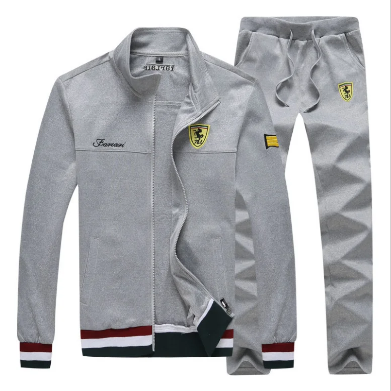 Spring and Autumn new style hoodie suit male adolescent leisure sports suit long-sleeved men stand collar cardigan jacket
Spring and Autumn new style hoodie suit male adolescent leisure sports suit long-sleeved men stand collar cardigan jacket