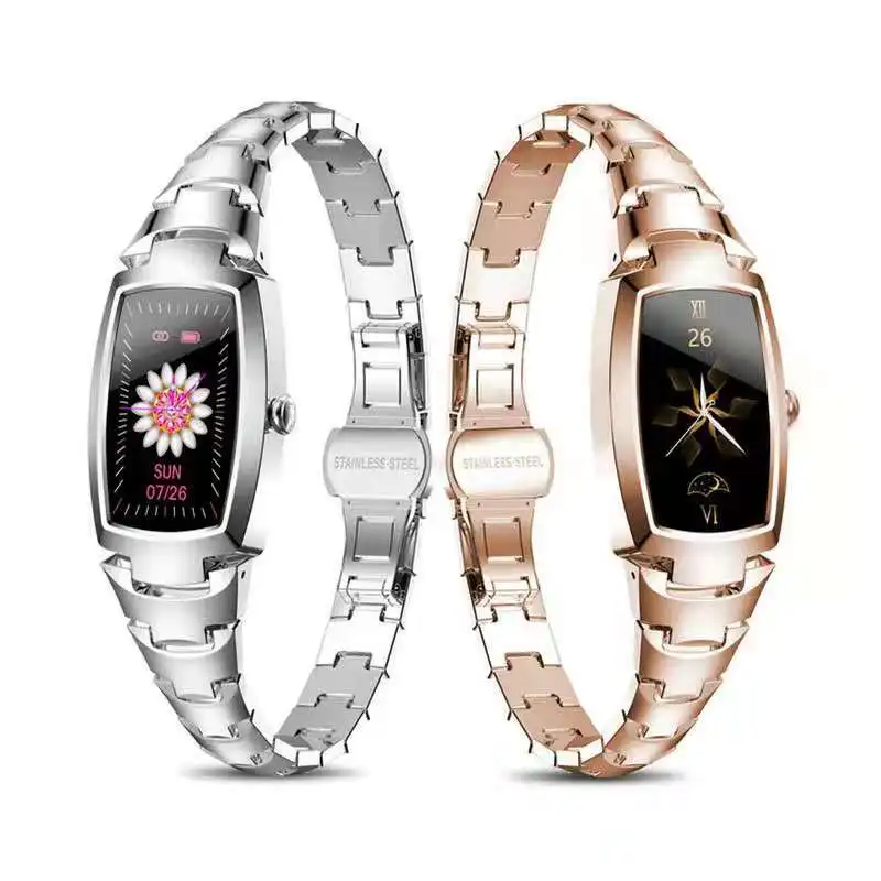 2021 New Launched Fashion ladies Bracelet Band H8 pro Smartwatch Women Heart Rate Blood Pressure Smart Watch H8 pro
2021 New Launched Fashion ladies Bracelet Band H8 pro Smartwatch Women Heart Rate Blood Pressure Smart Watch H8 pro