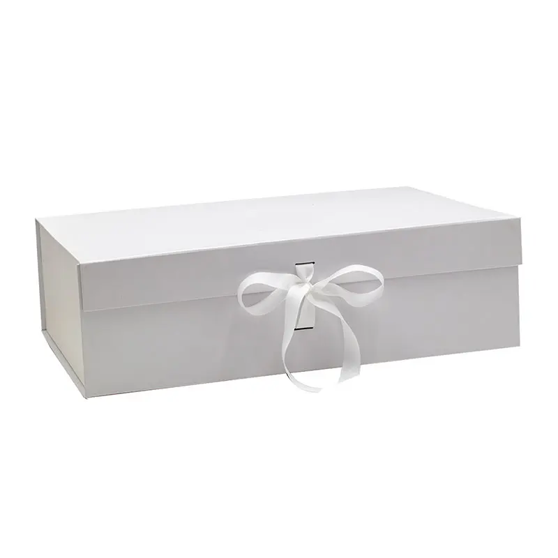Low MOQ 25pcs white very large folding luxury gift set present magnetic ribbon box for small business
Low MOQ 25pcs white very large folding luxury gift set present magnetic ribbon box for small business