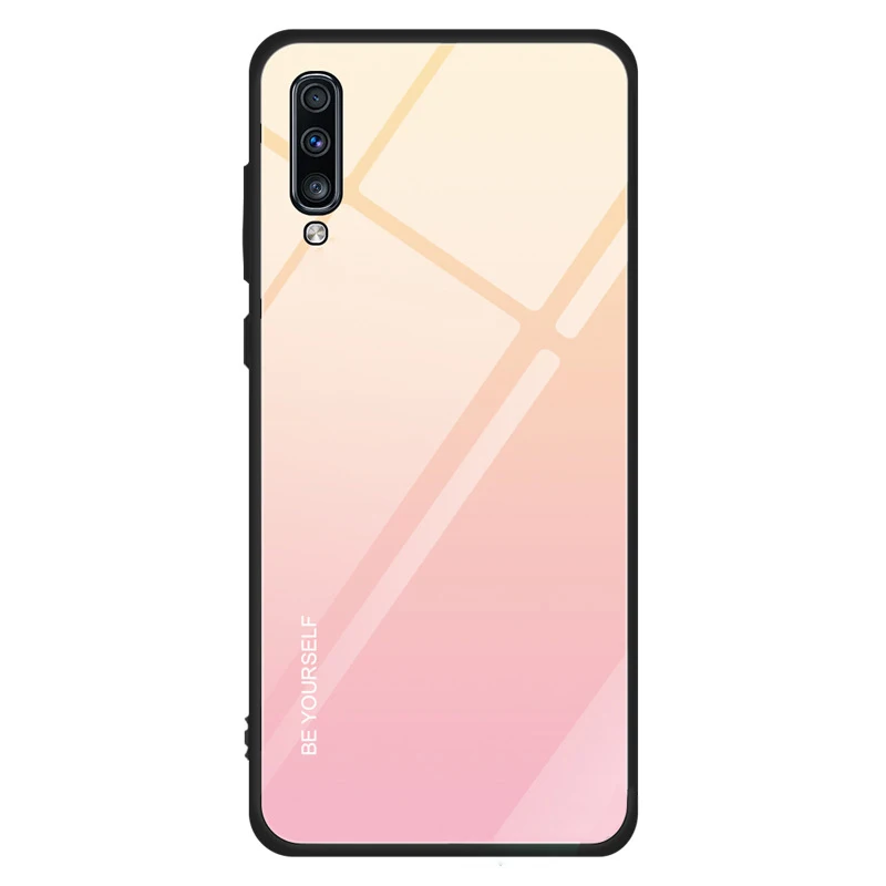 Tempered Glass Phone Cases For Samsung Galaxy A70 A60, 7 color 
Tempered Glass Phone Cases For Samsung Galaxy A70 A60, 7 color