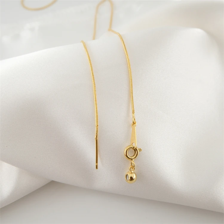 Charms for jewelry making Multi-function chains Copper 18K plated gold serpentine Extension adjustable golden O bar chain
Charms for jewelry making Multi-function chains Copper 18K plated gold serpentine Extension adjustable golden O bar chain