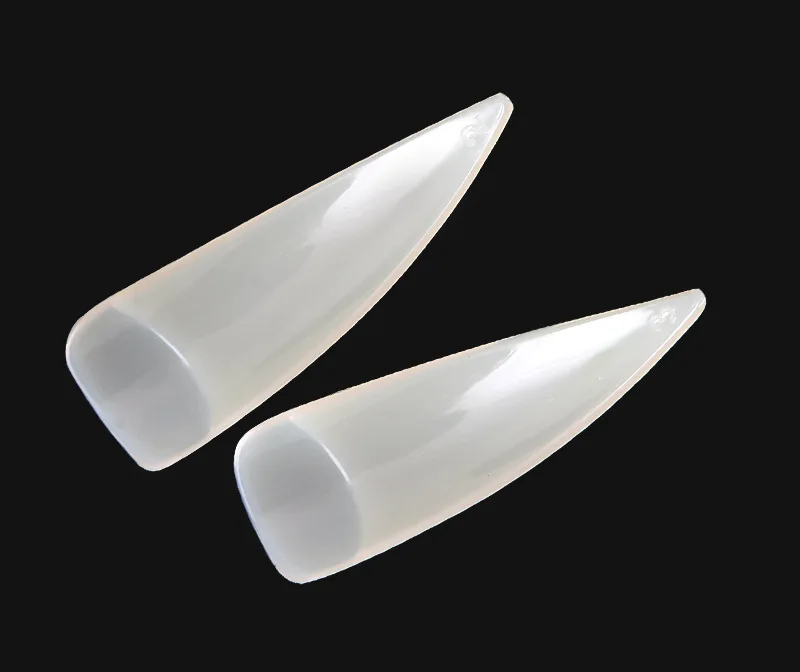 600 pieces Non-toxic Half Cover Eagle Claw Artificial Fingertips Clear false tips, As shown
600 pieces Non-toxic Half Cover Eagle Claw Artificial Fingertips Clear false tips, As shown