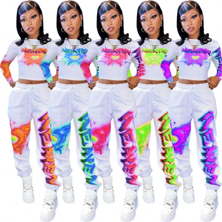 Digital Positioning Printing casual trouser Two Piece Set Women Clothing women sets two piece
Digital Positioning Printing casual trouser Two Piece Set Women Clothing women sets two piece