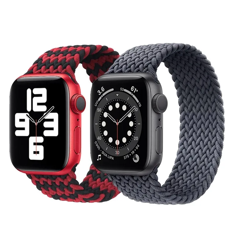 9 Size Elastic Watch Strap for Apple Watch Series 1 2 3 4 5 6 SE Braided Solo Loop for Iwatch 38mm 40mm 42mm 44mm Nylon Band
9 Size Elastic Watch Strap for Apple Watch Series 1 2 3 4 5 6 SE Braided Solo Loop for Iwatch 38mm 40mm 42mm 44mm Nylon Band