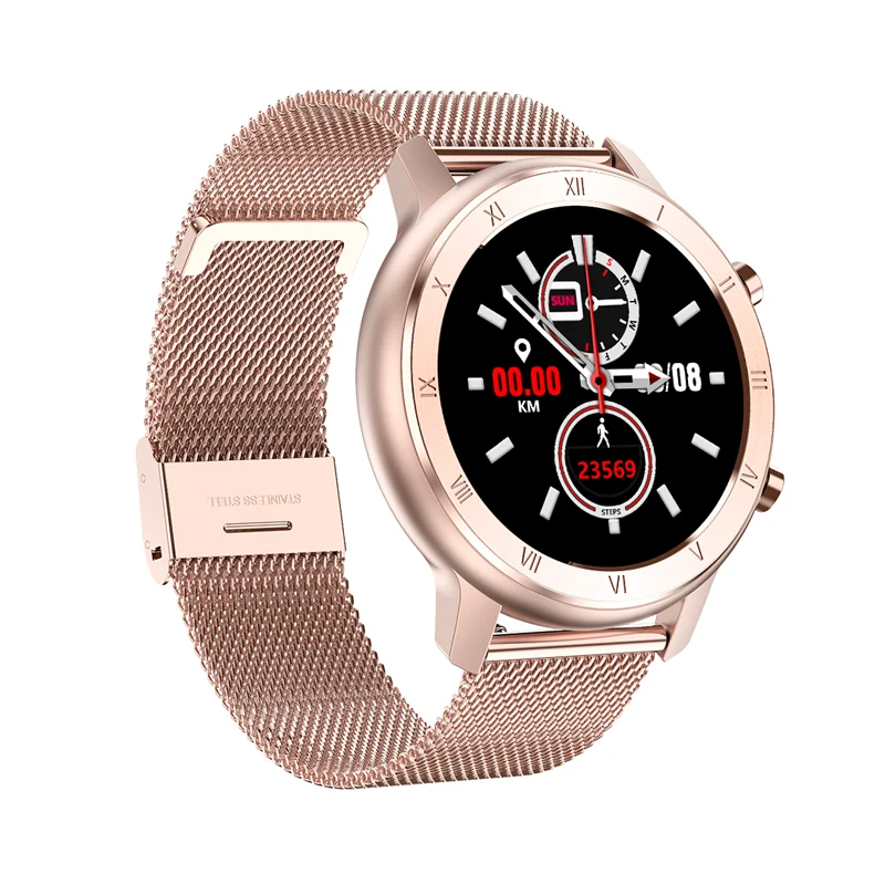 ready in store IPS full touch round screen Women smart watch with ECG Heart Rate lady smart watch DT89
ready in store IPS full touch round screen Women smart watch with ECG Heart Rate lady smart watch DT89