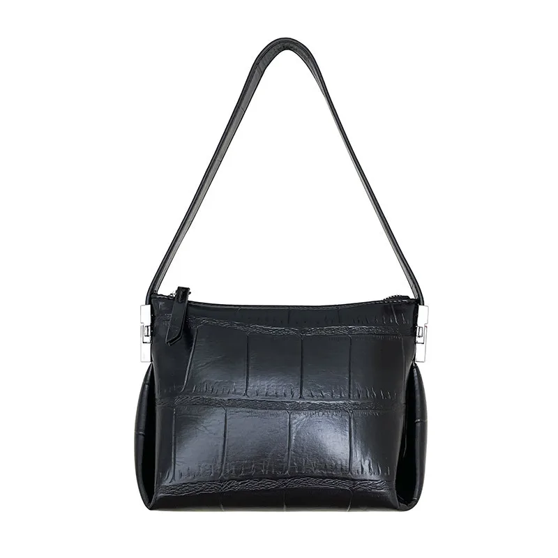 2021 fashion elegant single shoulder bag all match small hand bag stone grain leather armpit bag wholesale
2021 fashion elegant single shoulder bag all match small hand bag stone grain leather armpit bag wholesale