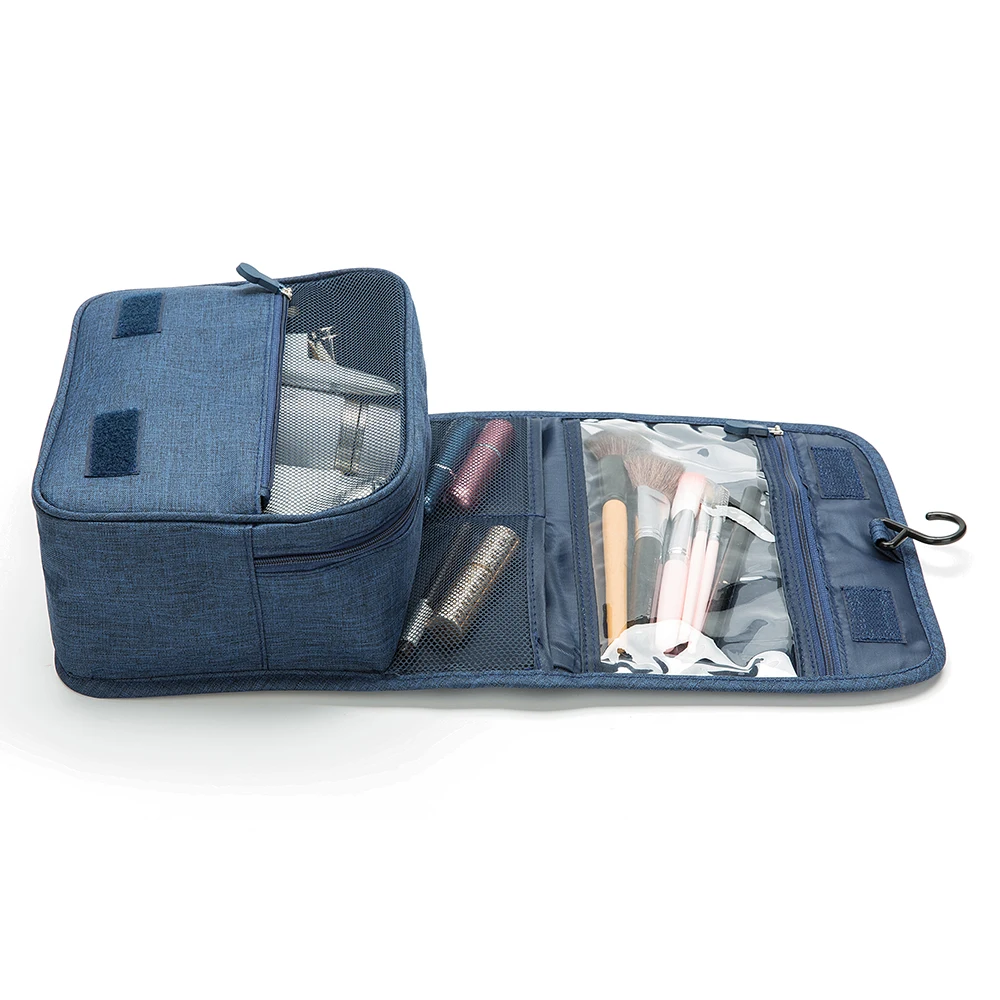 Manufacturer Foldable Polyester Make Up Bags Wholesale Waterproof travel bag for toiletries, Customized color
Manufacturer Foldable Polyester Make Up Bags Wholesale Waterproof travel bag for toiletries, Customized color