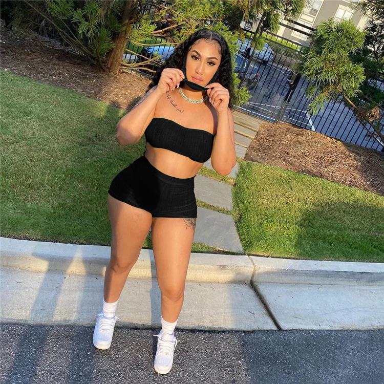 Customize LOGO summer dress woman tops fashionable 2 piece set women shorts for women Fitness sportswear wholesalers ys060 
Customize LOGO summer dress woman tops fashionable 2 piece set women shorts for women Fitness sportswear wholesalers ys060