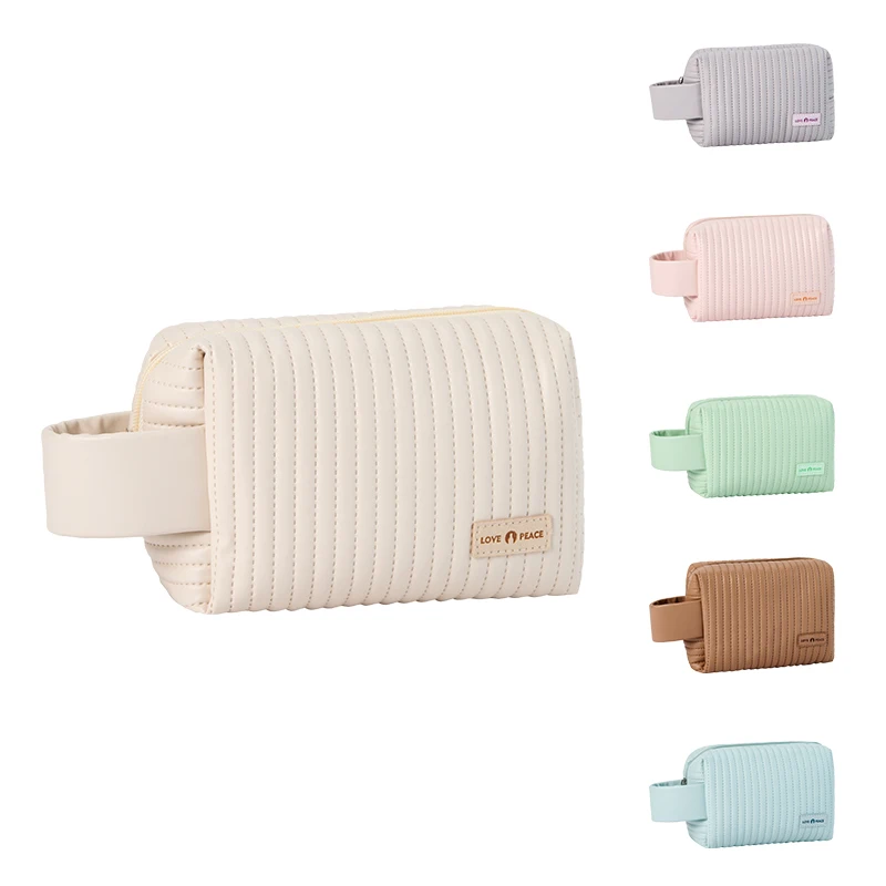 Hot selling new octagonal lid cake cosmetic bag candy color hand wash bag with portable travel make up bag for women
Hot selling new octagonal lid cake cosmetic bag candy color hand wash bag with portable travel make up bag for women