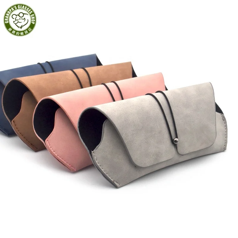 Wholesale High Quality Eye Glasses Case Box Soft Leather Denim Blue Pink Black Computer glasses packaging cases for eyeglasses
Wholesale High Quality Eye Glasses Case Box Soft Leather Denim Blue Pink Black Computer glasses packaging cases for eyeglasses