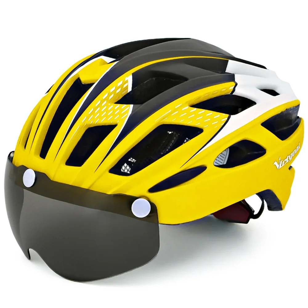 VICTGOAL OEM ODM air bag cycling bici ciclismo double visors bike helmet with visor ridding professional adjuster glasses helmet, Customizable colors
VICTGOAL OEM ODM air bag cycling bici ciclismo double visors bike helmet with visor ridding professional adjuster glasses helmet, Customizable colors