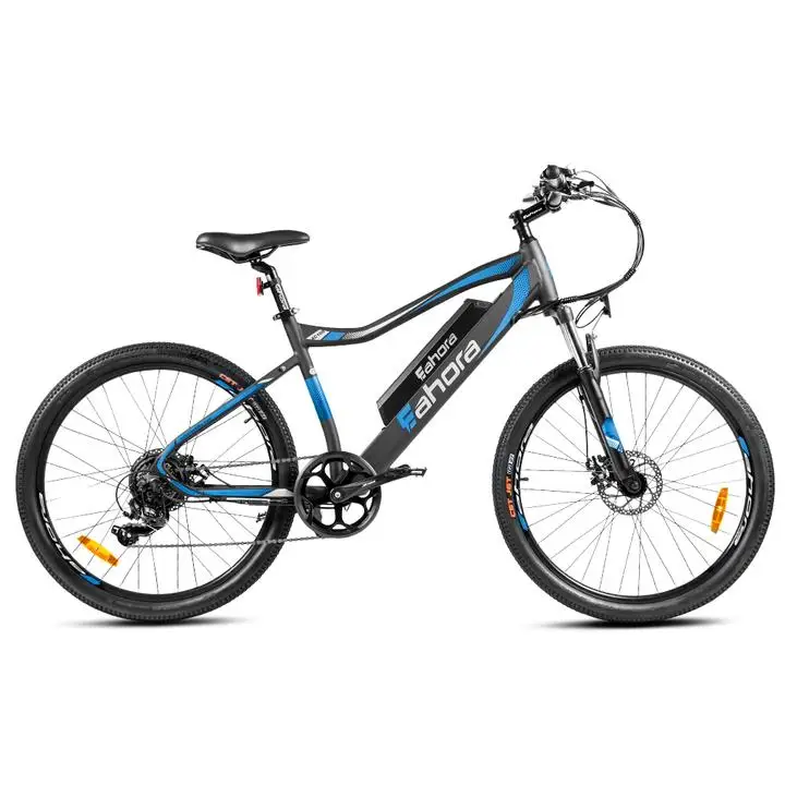 eAhora XC100 The e-PAS system links the 350W brushless motor and intelligent controller color display electric bicycle
eAhora XC100 The e-PAS system links the 350W brushless motor and intelligent controller color display electric bicycle