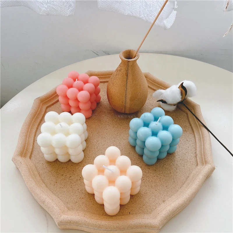 DIY Rubik's Cube Magic Ball Bubble 3D Magic Cube Bubble Cake Mold Silicone Candle Mold, Customized color
DIY Rubik's Cube Magic Ball Bubble 3D Magic Cube Bubble Cake Mold Silicone Candle Mold, Customized color