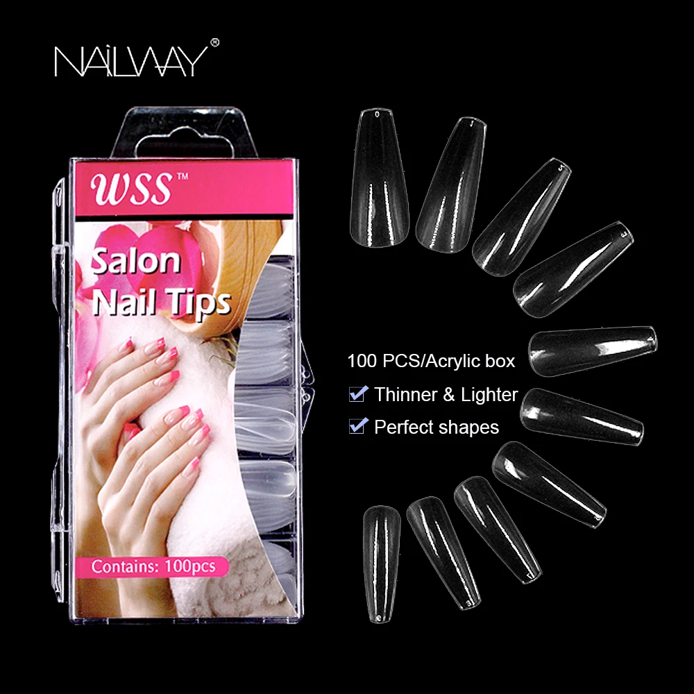 Nail Supplies Salon Extra Long Coffin Nails 100pcs Clear Fake Nails Ballerina Coffin Shaped Salon Professional Products, Transparent color
Nail Supplies Salon Extra Long Coffin Nails 100pcs Clear Fake Nails Ballerina Coffin Shaped Salon Professional Products, Transparent color